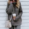 Women's Casual Long Sleeve Chunky Turtleneck Knit Sweater Winter  Long Sleeve Sweater Sweater Sweater