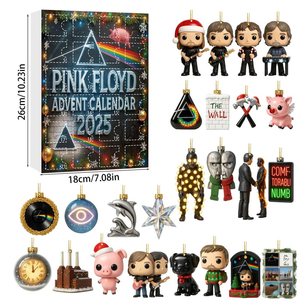 

Гамбургеры Картофель фри Футбольная команда Рождественская Слепая коробка Елка Акриловое украшение Для Праздничного Декора И Подарков Pink Floyd