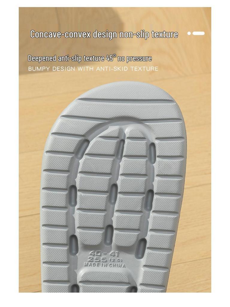 Summer EVA Thick-Soled Indoor Slippers for Men & Women - One-Strap Design