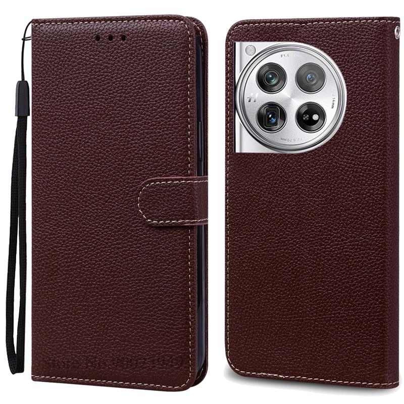 For Oneplus 12 Case Leather Wallet Flip Cover Phone Case For Oneplus 12 Coque Fundas For One Plus 12 Oneplus12 Phone Case Fundas