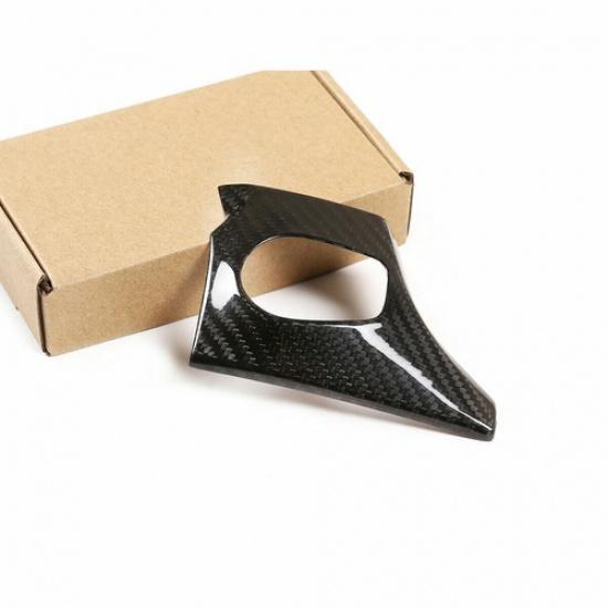 Real Carbon Fiber Engine Start Stop Cover Trim Fit For BMW X3 G03 2018-