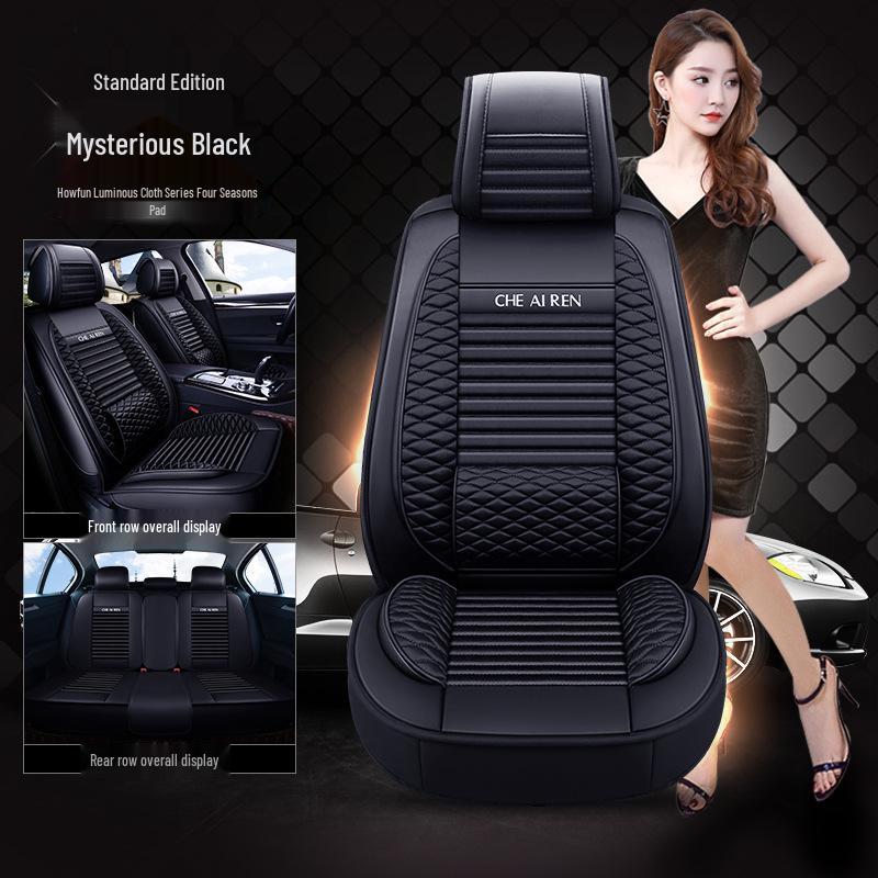 Haofeng Car Seat Cushion - All-Season Bright Cloth Seat Covers & Accessories