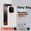 NEYAA Iqoo15 Phone Case Vivo Iqoo15 Full Coverage Shockproof Matte Magnetic Ultra-Thin Anti-Fingerprint Minimalist Premium Unisex Antique White