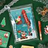Holidays Study Supplies Decorative Christmas Stationery Set Keychain Pendant Stationery Varied Styles Student Stationery Kit