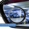 Car Blind Spot Rear View Mirror Wide Angle 360 Degree Adjustable Small Round Mirror Car Reverse Auxiliary Rearview Convex Mirror
