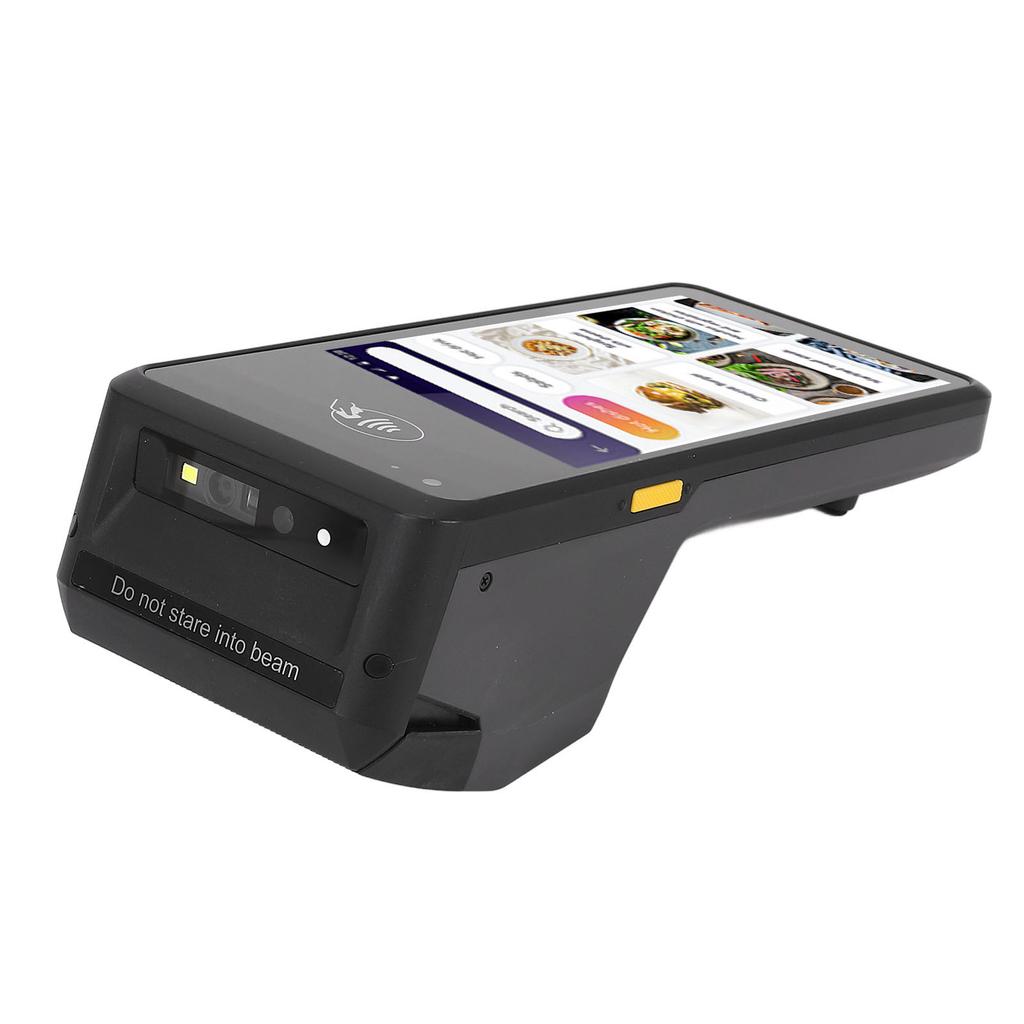 POS Receipt Printer 5in Screen Handheld 4G Wifi 1D 2D QR NFC Thermal Printer for Small Business