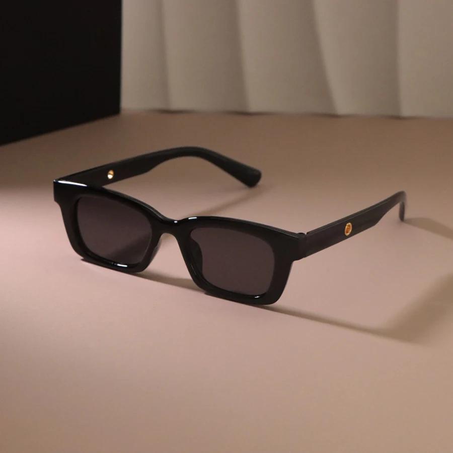 Rectangle Sunglasses Women Fashion Men Square Vintage Stylish Sun Glasses Oversized Ladies Mirror Outdoor Eyewear