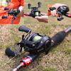 Baitcasting Fishing Rod  and Reel Combos 4 Sections Outdoor Sports Fishing Set Freshwater Fishing
