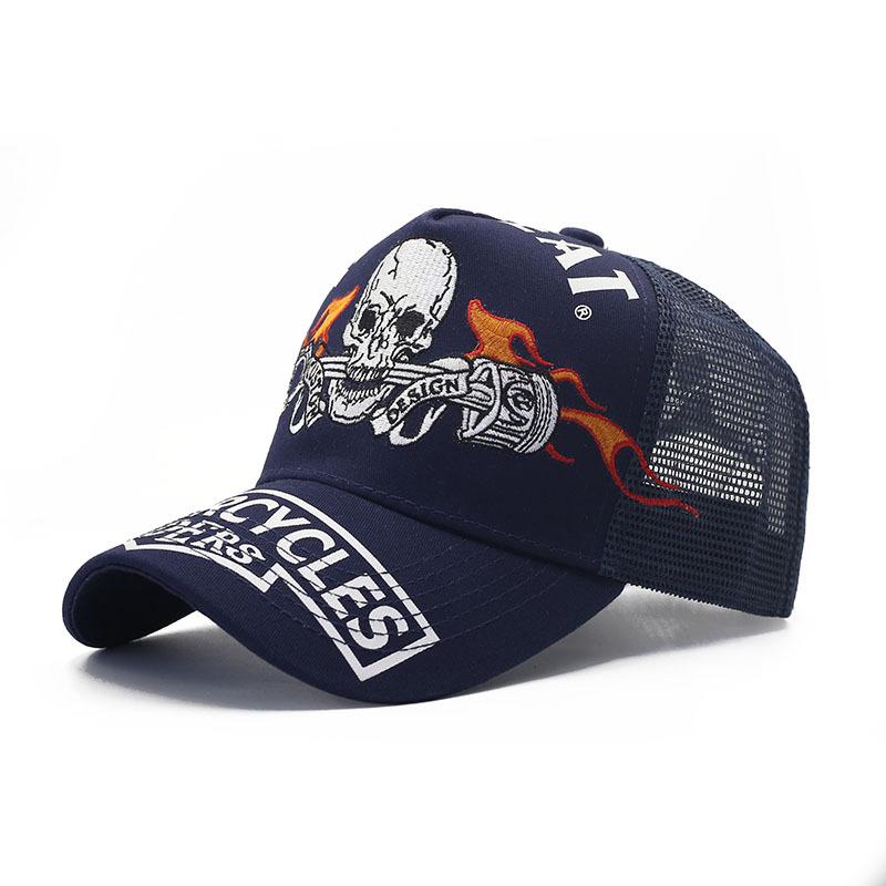 European and American soul rider wings mesh American locomotive cap truck driver hat breathable baseball cap