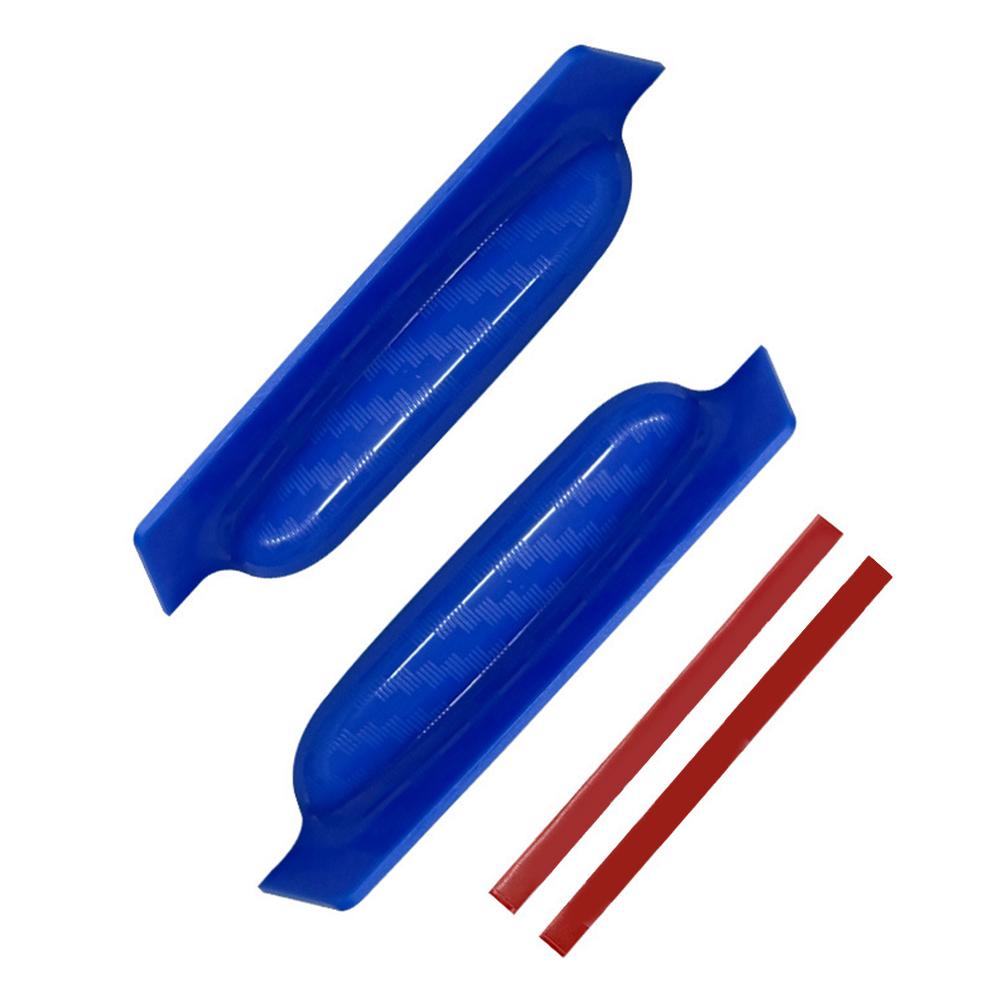 

Fog Blocking Cover Anti-Rain Shield Adaptable Mounting Locations Condensation Control Drainage Grooves Driving Safety синій