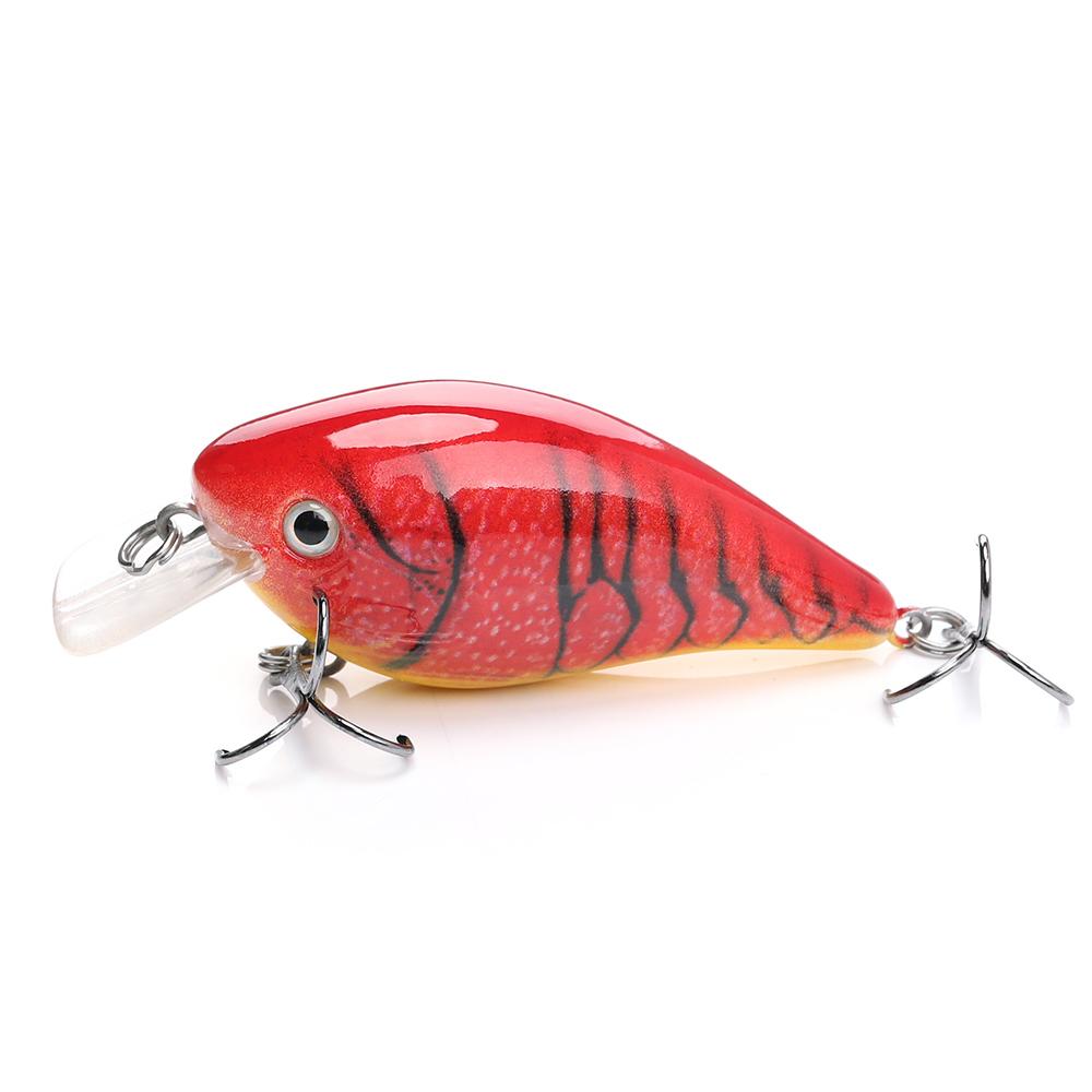 6cm 12.6g Crankbaits Fishing Lure Hard Artificial Bait Floating Wobblers for Pike Minnow Lures for Fishing Tackle