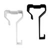Trailer Window Hook 2-Piece Clip-On Hanging Set, No-Drill Window Edge Hanger for Towels, Clothes, and Travel Gear