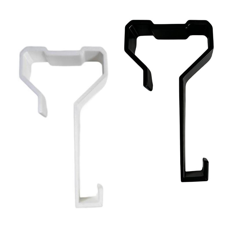 No-Drill Trailer Window Hook Pair with Clip-On Edge Hanging Design for Towels, Clothing, and Daily Travel Items