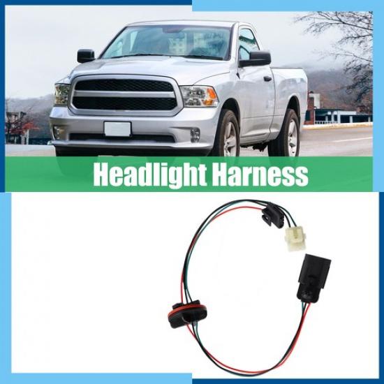 Pack (1) Headlight Lamp Wiring Light Harness 68193062AB For Dodge For Ram 1500