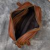 Retro Leather Clutch Bag Unisex Crazy Horse Leather Storage Bag First Layer Cowhide Shoulder Messenger Bag 9458