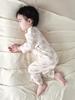 7A Antibacterial Newborn Cotton Pullover Romper: Summer Tagless, Seven-point Sleeves, Air-conditioned Baby Pajamas