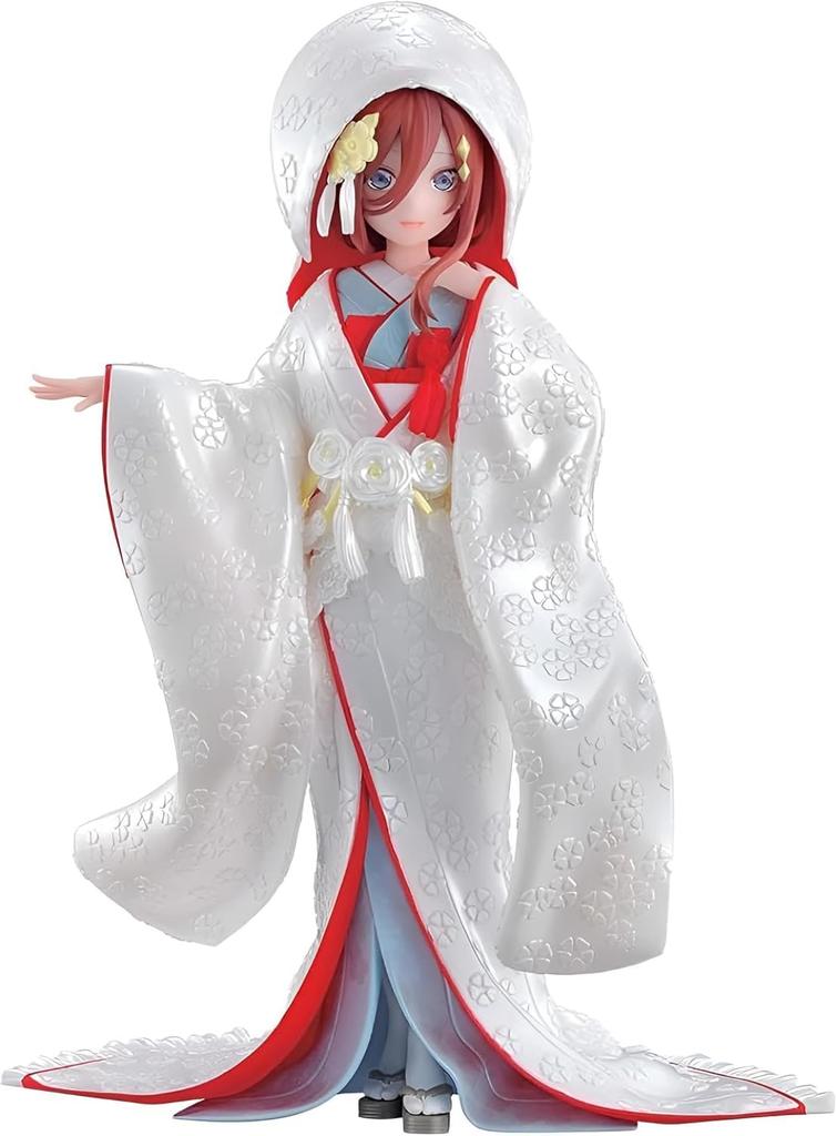 Ichiban Kuji The Quintessential Quintuplets Blessing of the Departure C Prize Nakano Miku Shiromuku Figure 1 Type Ver.