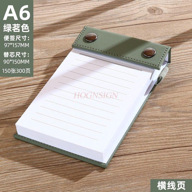 1book Small portable notebook with tear off note paper and replacement for photo paper, high aesthetic label, portable