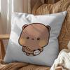 Panda Bubu Brown bear Dudu pillow cover living room sofa cushion cover bedroom room bed pillow cover home decoration
