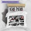 3pcs Jude Bellingham Pattern Bedding Set Duvet Cover Set Includes Duvet Cover &pillowcases,perfect All Season Bedroom Decoration&gift