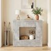 Concrete Grey Console Table 82 x 29 x 74 cm
