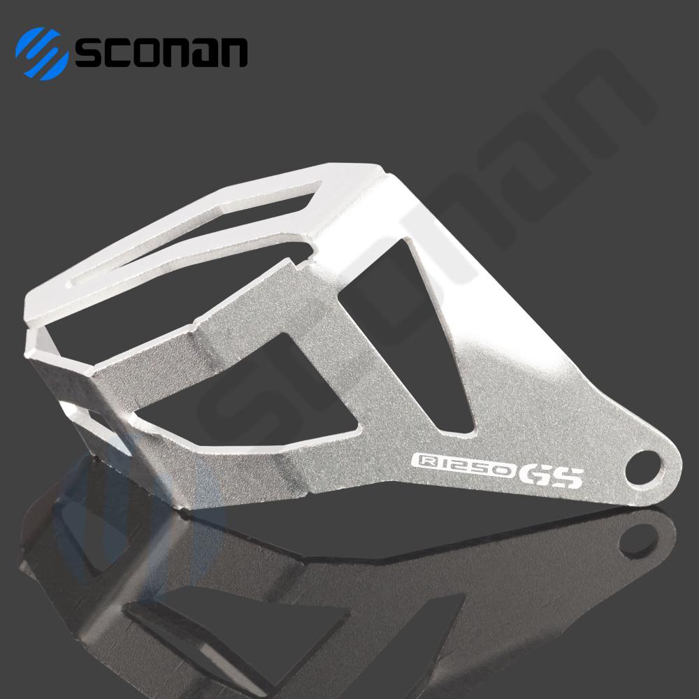 R1250GS HP Rear Brake Fluid Tank Reservoir Guard Cover Protector Motorcycle Accessories For BMW R 1250GS ADV R1250 GS