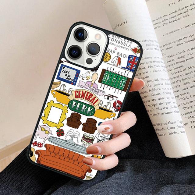 friends TV series Chandler Collage Phone Case Cover for IPhone 18 17 Air 16 15 14 13 11 12 Pro Max Plus Fundas