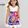 Kids Kpop Demon Hunters Children's Cartoon Anime Dress Fashion Cute Girl Sleeveless Summer Comfortable Soft Dress