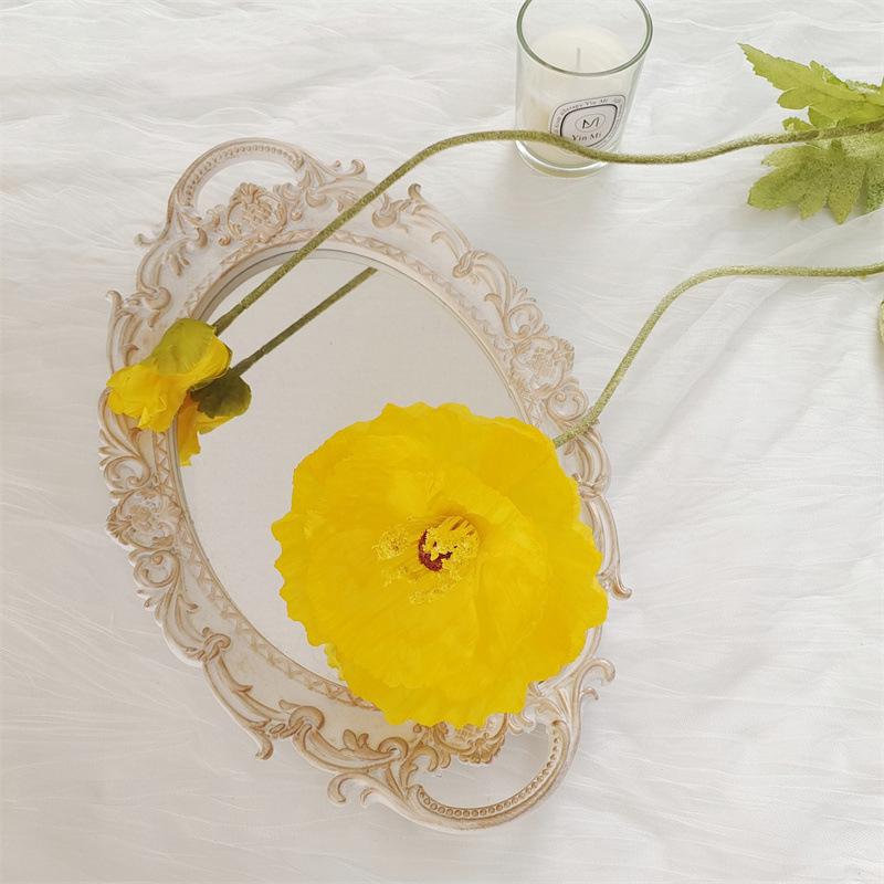 105CM Large Poppy Floral Artificial Flowers Yu Beauty Fake Flower for Wedding Party Bouquet Decor Home Room Vase Flower Supplies