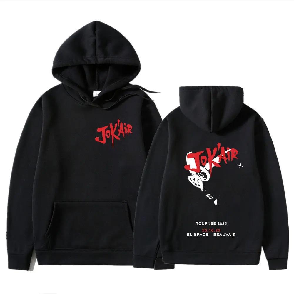 Rapper Jokair Jok Travolta 2026 Album Merch Hoody Men's Clothing Retro Oversized Sweatshirt Fashion Hot Sale Long Sleeve Hoodies
