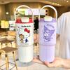 316 Stainless Steel Ice Tumbler Creative New High-End Straw Water Cup Car Coffee Cup