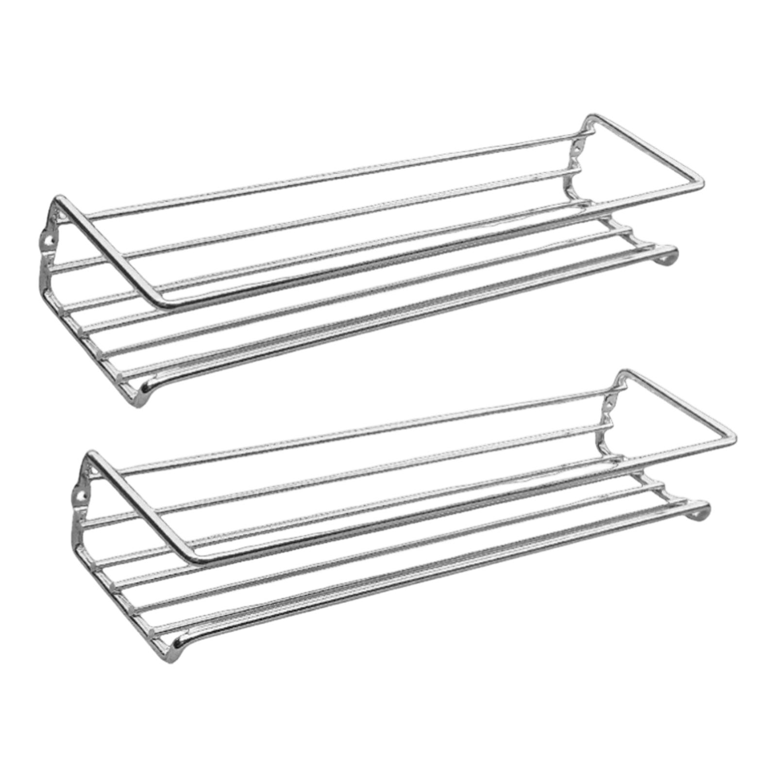 

Kitchen Can Storage, Bathroom Storage Rack One Size срібний