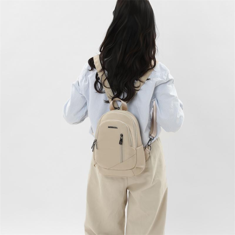 Multifunkční taška crossbody dámská náprsní taška malý batoh sportovní taška přes rameno