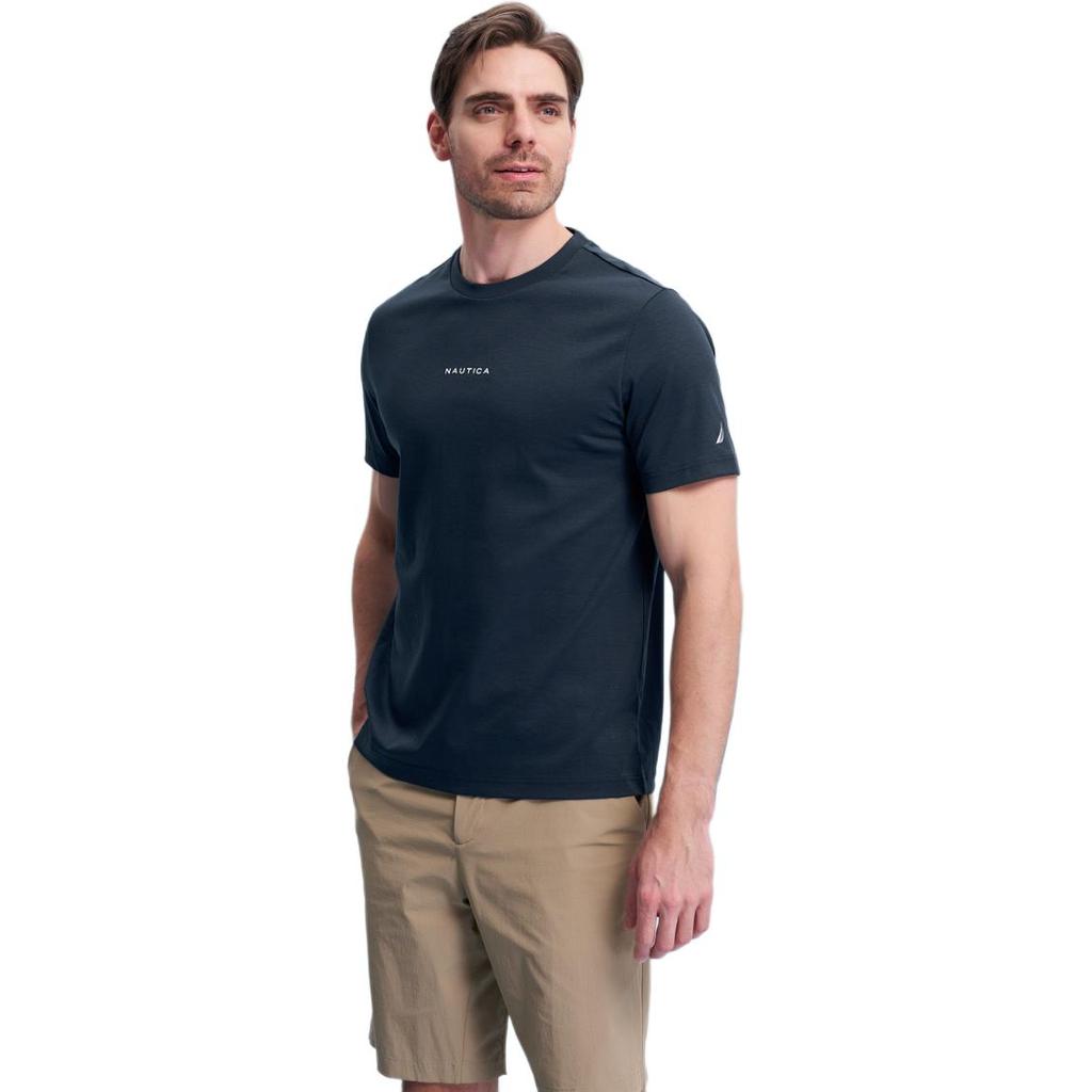 NAUTICA T-Shirts Men's Crew Neck Moderate Straight Fit TC4216