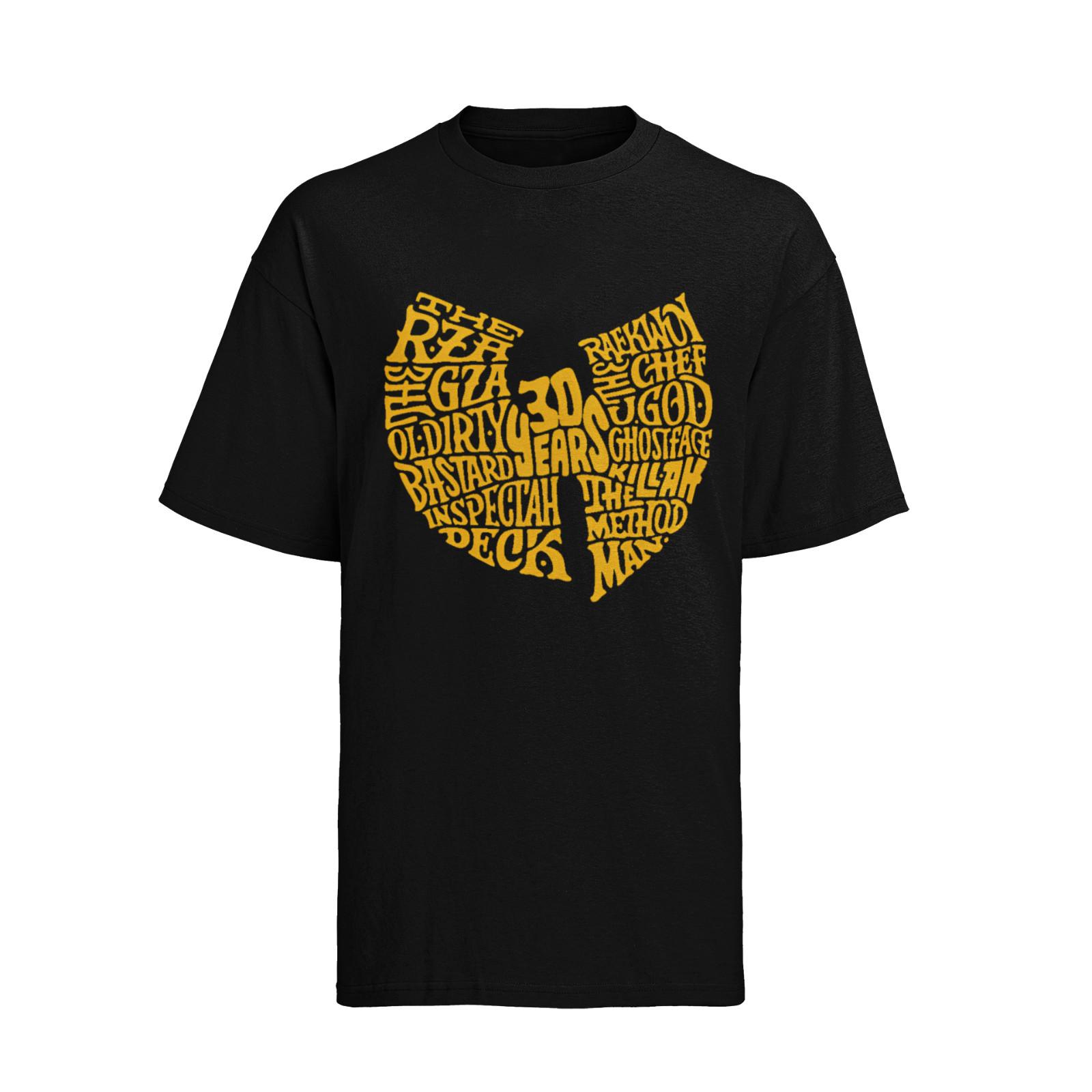 Wu Tang Clan Konzert RZA eminem 2 Pac USA Hip Hop Herren T-Shirt Mens Womens Tees Top L