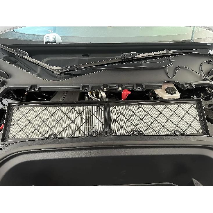 4PCS Cabin Air Filter HEPA for Tesla Model Y Juniper 2025 2024 Air Intake Filter Replacement with Activated Carbon Accessories