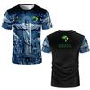 Men's T-Shirts Men's Sports Fashion 3D Printing Fitness Aroud Neck T-shirt