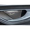 Real Carbon Fiber Interior Door Bowl Cover Trim For Mercedes-Benz GLC 2016-