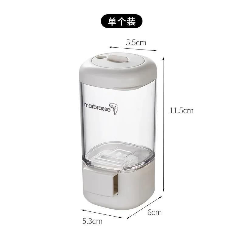 Measurable Salt Control Bottle Kitchen Gadgets Seasoning Combination Suit Household Jar Press Type Salt Sprink Spice Tools