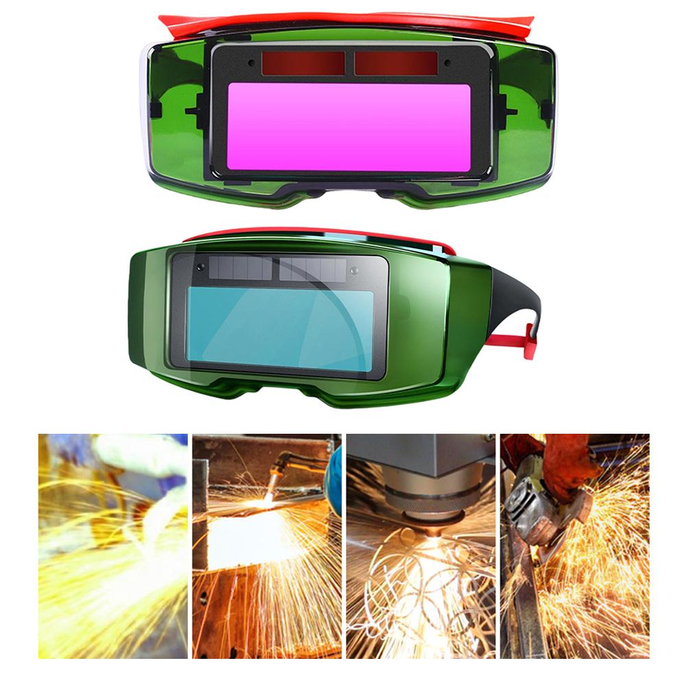 1-Pack Splash-Proof Auto-Darkening Welding Helmet For Welders, Professional Welding Goggless For TIG For MIG For MMA Welding