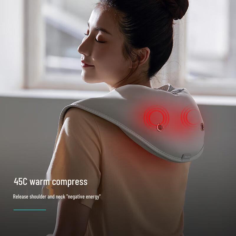 Philips U-shaped Neck and Shoulder Massager with Heat and Tapping CN Plug (adapter Included)
