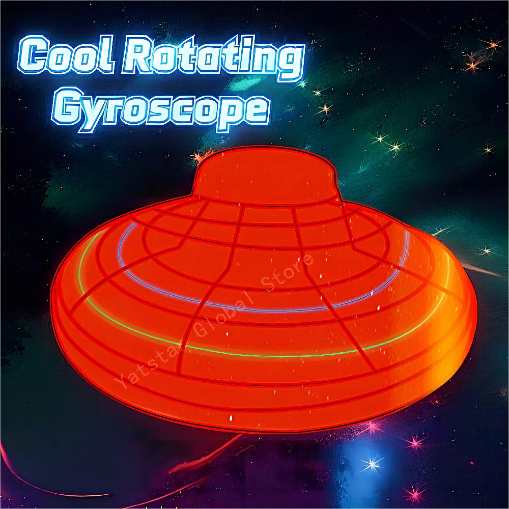 Flying Ball Boomerang UFO Flyorb Magic With LED Lights Drone Hover Ball Fly Nova Orb Flying Spinner Fidget Toys Children Gifts