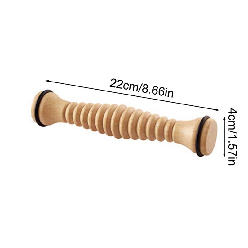 Home Wood Foot Massage Roller for Plantar Fasciitis Relief Deep Tissue Massage Tool Stress Relief Foot Massage Rpller Massager