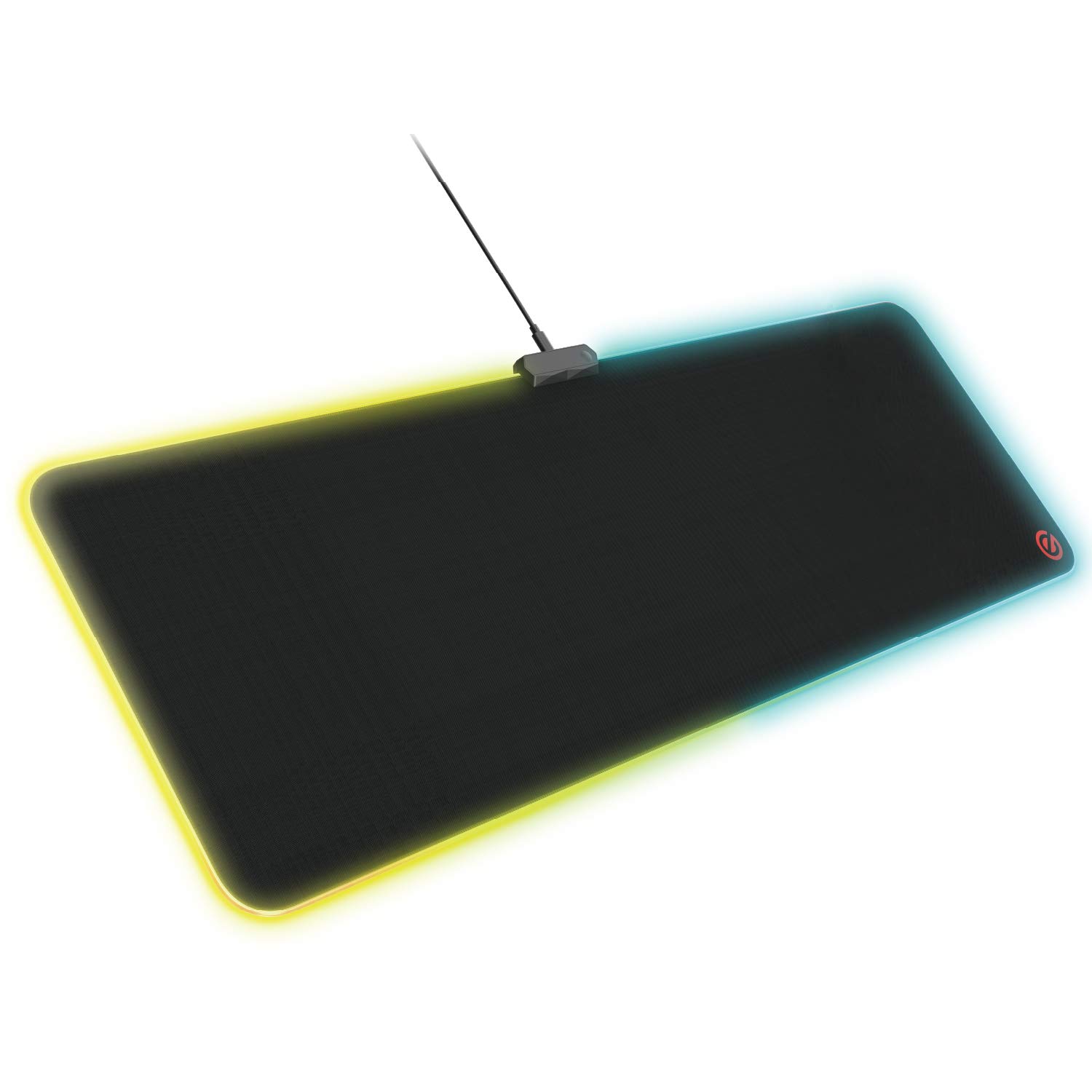 

ELECOM Gaming Mouse 10 Lighting Desk Mat 900mm x Black MP-GL01BK Pad, Illuminated, Patterns, Size 300mm, Medium, чёрный