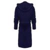2026 Hot!! Men's Bathrobes, Terry Robe Fleece Robe Plush Long Hooded Bathrobe