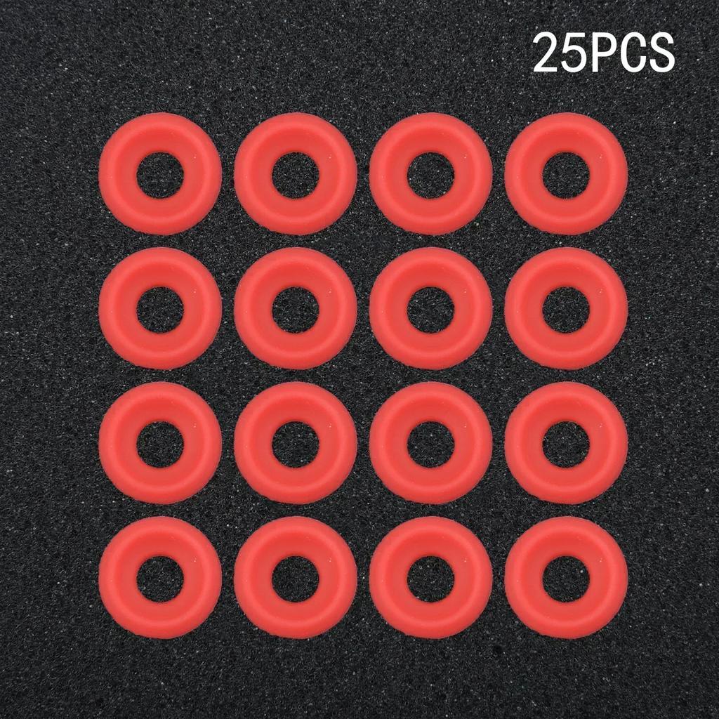 25pcs/Sets Silicon Rubber Washer For Grolsch EZ Cap Swing Top Bottle Cap 2025 New Bottle Cap Washer Beer & Wine Making Parts