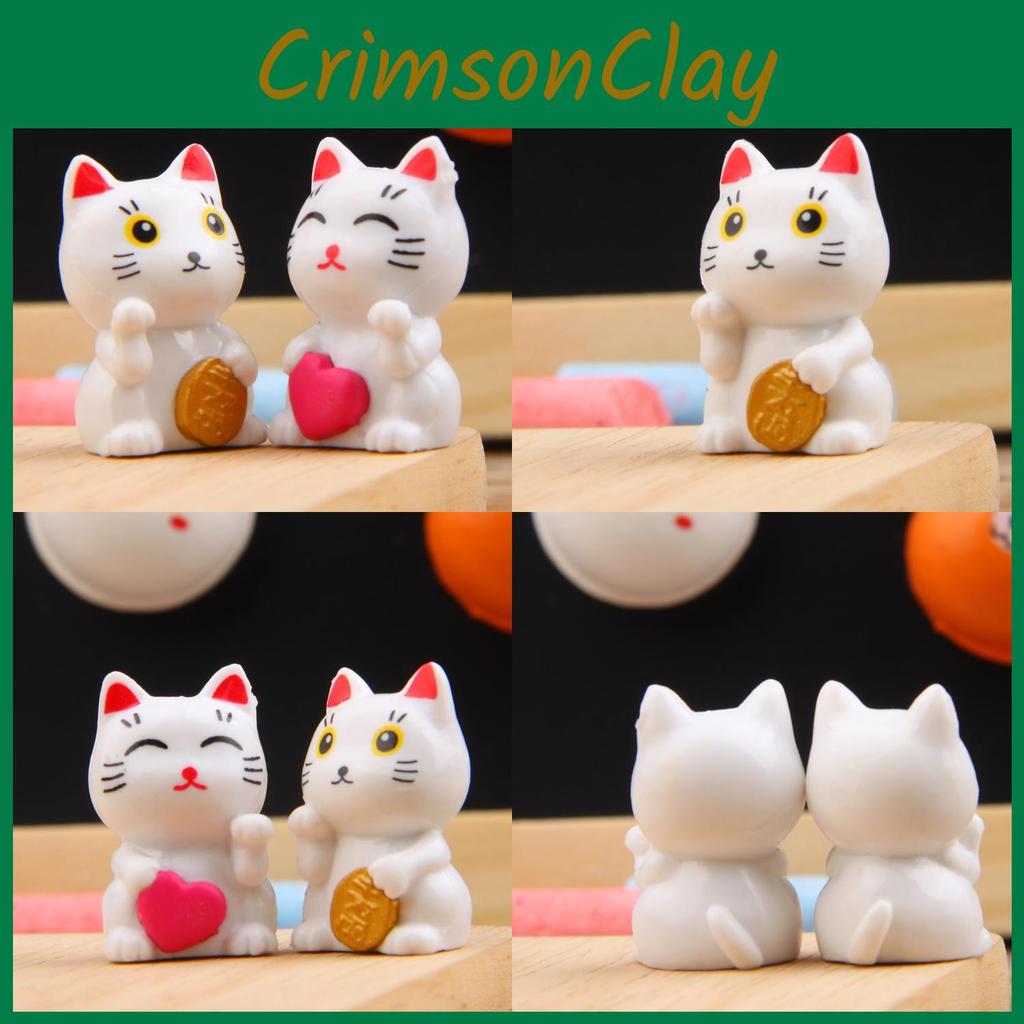 Figures Cat Action Model Toy Micro Bonsai For Garden Display Ornaments Gift