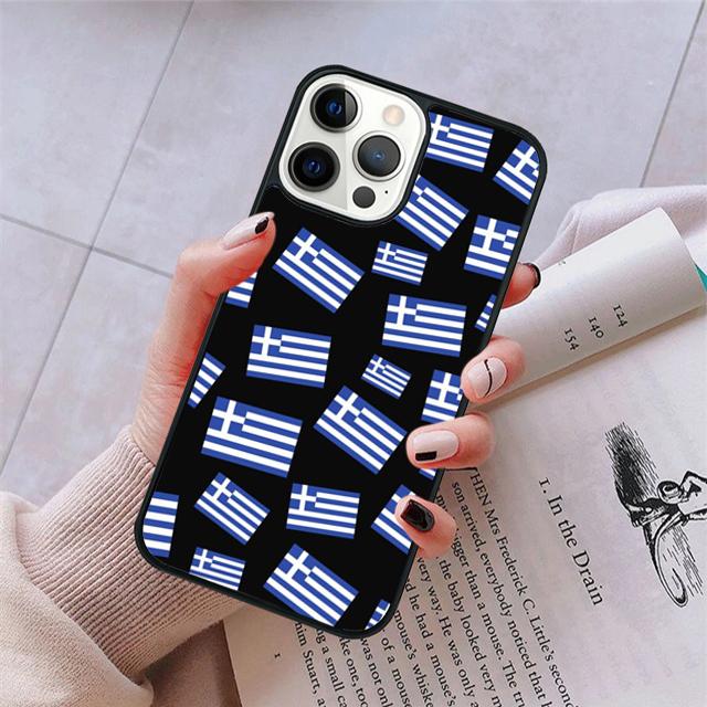 

Greece Greek National Flags Phone Case For iPhone 17 Air 15 16 16e 11 12 13 14 Pro Max Cover For iPhone 17 Air Max Plus Fundas iPhone 13