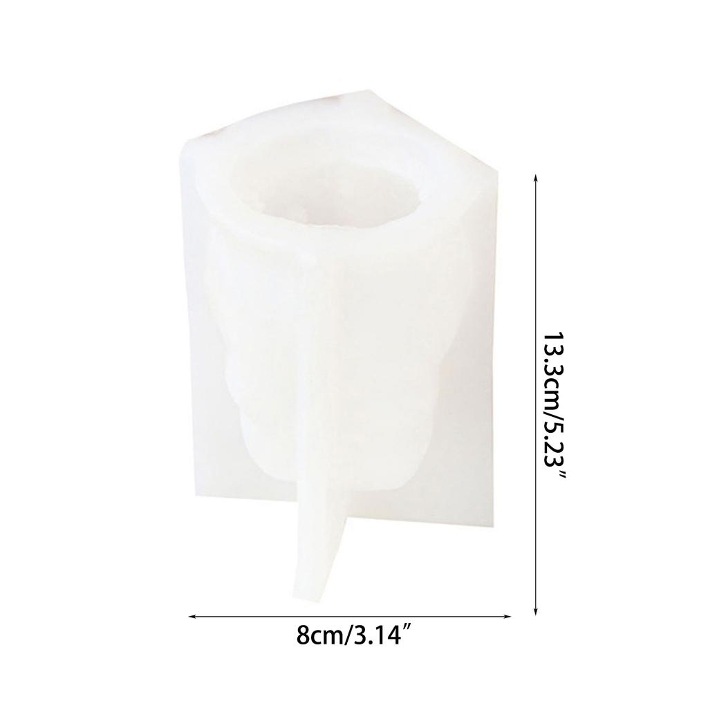 Animal Candle Mold Resin Casting Silicone Mold for DIY Candle Soap Plaster Ornament Cake Fondant Decoration