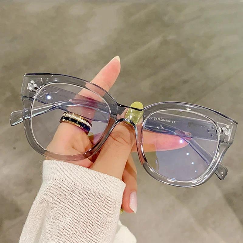 Fashion Square Glasses Frames Women Men Retro Prescription Eyewear Clear Lens Unisex Optical Frames for Ladies and Gentlemen